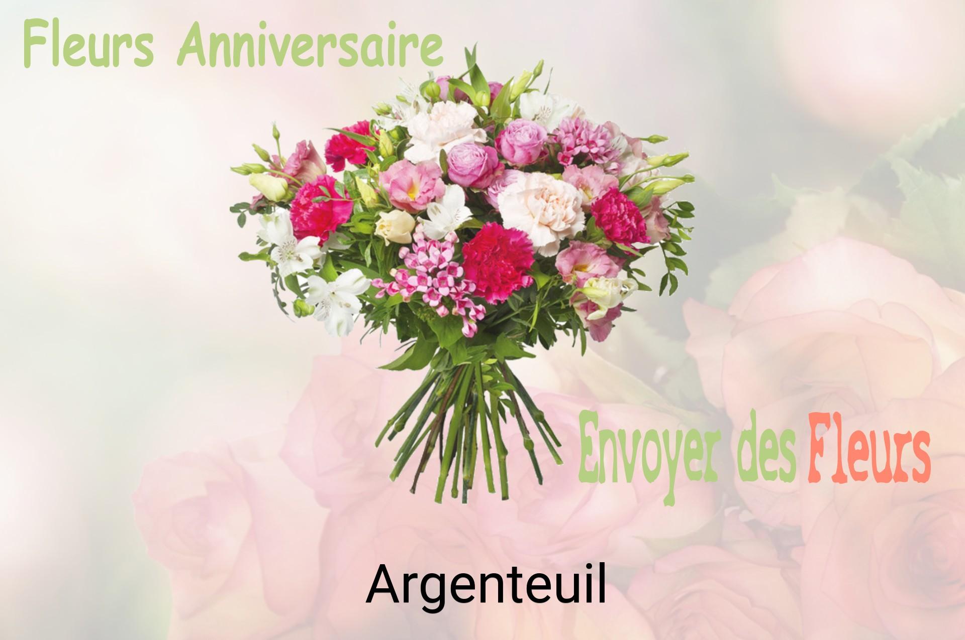 Bouquet de fleurs d’anniversaire livré à Argenteuil