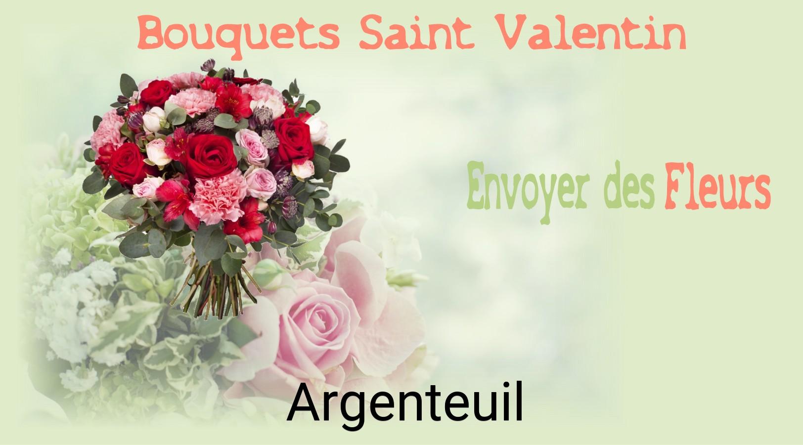 Roses de Saint-Valentin livrées à Argenteuil